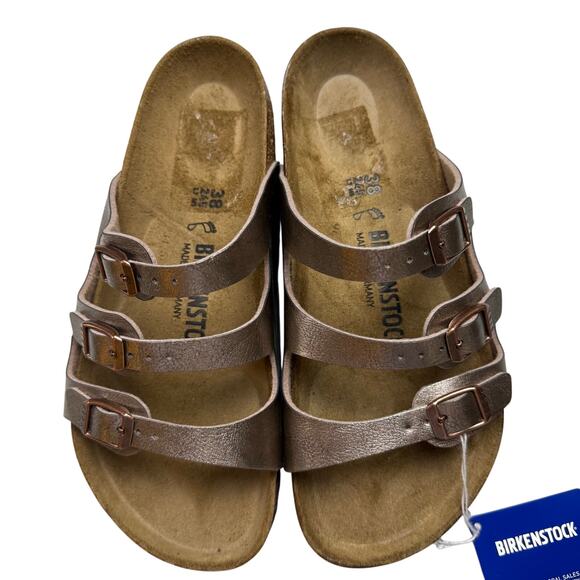 BIRKENSTOCK Florida Birko-Flor in Graceful Taupe - Picture 5 of 10